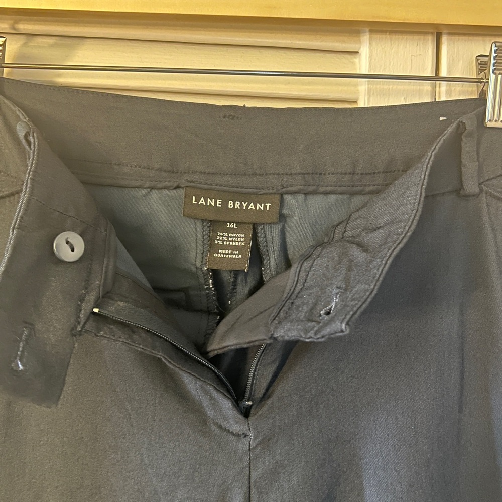 Lane Bryant Charcoal Pants
